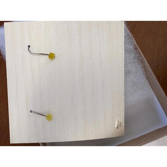 NWT Sundance Peyote Bird Turquoise Cross Earrings - Picture 3 of 3